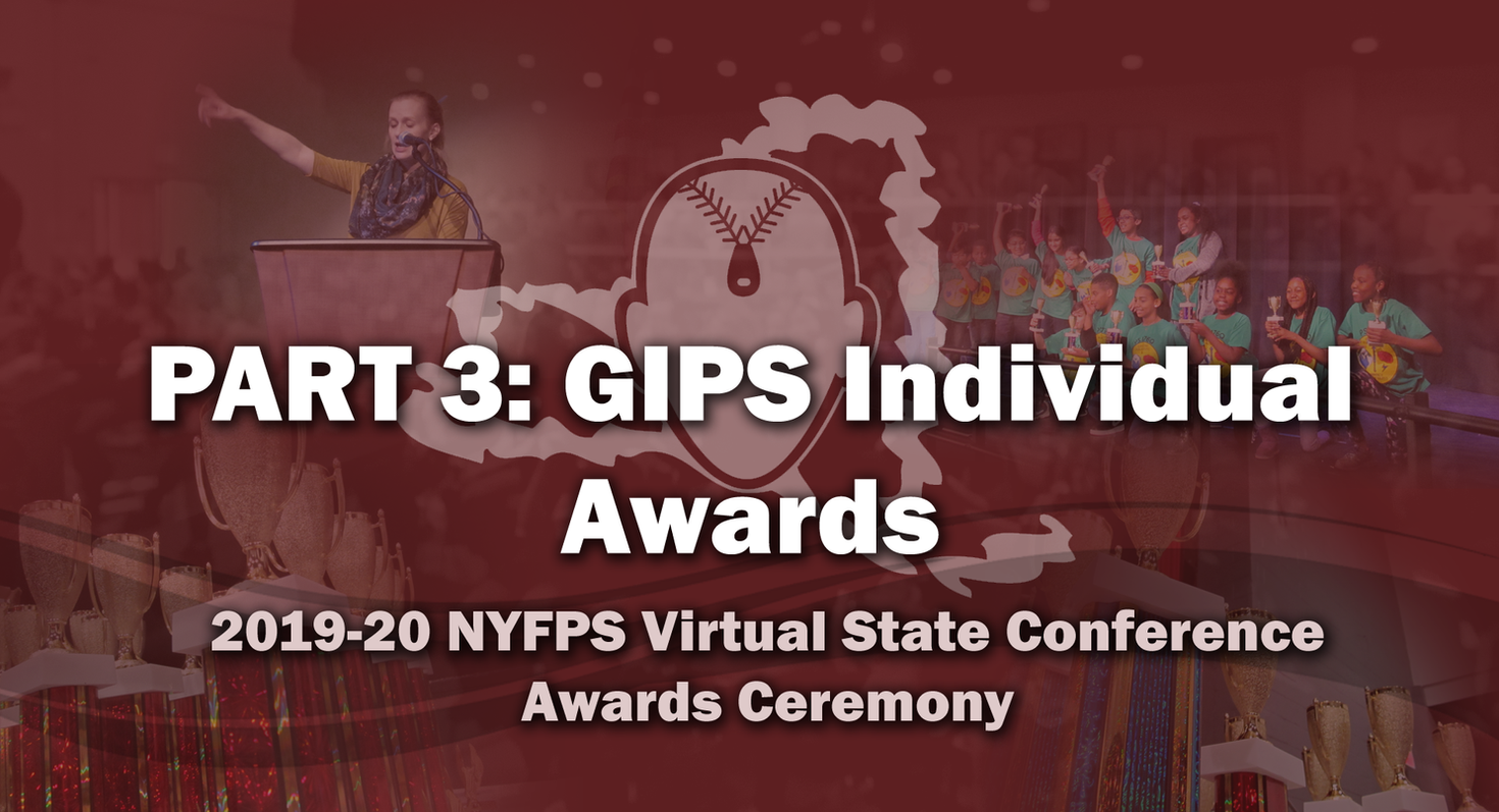 NYFPS Virtual State Bowl - GIPS Individuals Awards